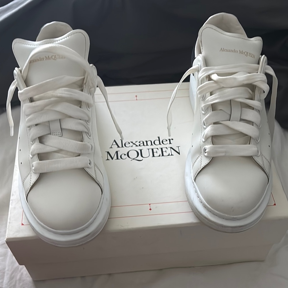 Alexander McQueen Classic White Sneakers